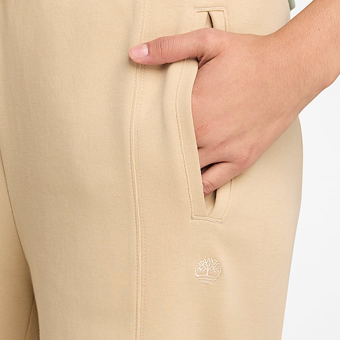 Pantalon palazzo Lush pour femme en beige