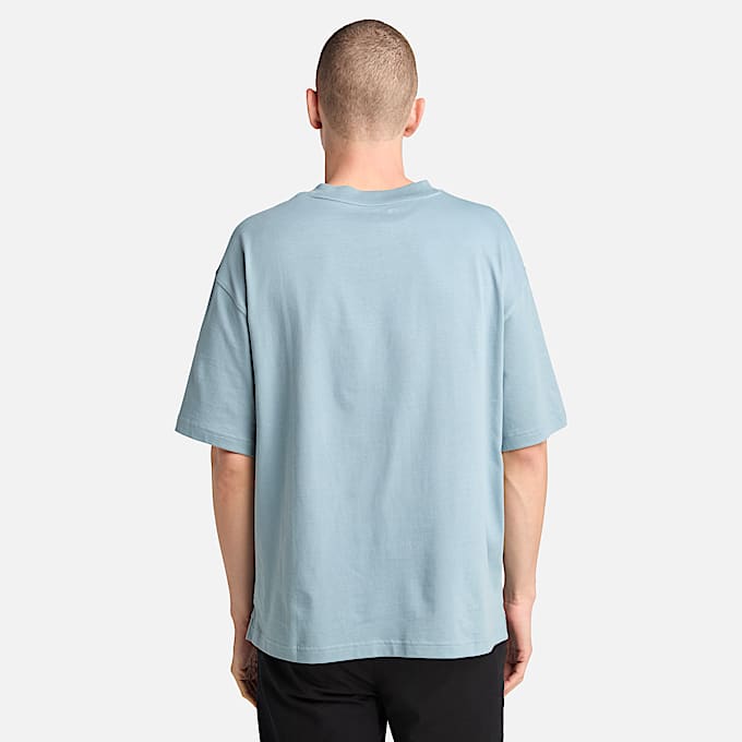 Dunstan River T-Shirt for Men in Light Blue
