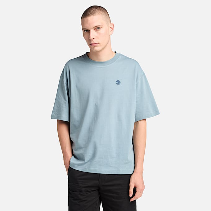 Dunstan River T-Shirt for Men in Light Blue - 1