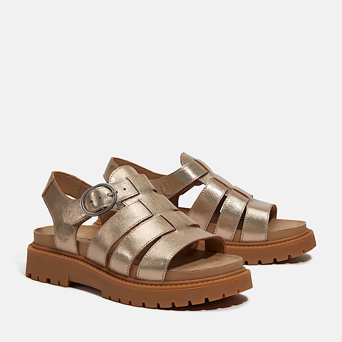 Clairemont Way Fisherman Sandal for Women in Yellow