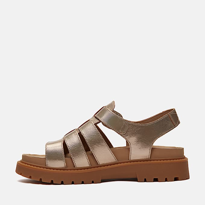 Clairemont Way Fisherman Sandal for Women in Yellow