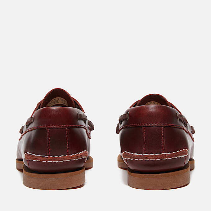 Sapato de Vela Clássico Timberland® para Mulher em burgundi