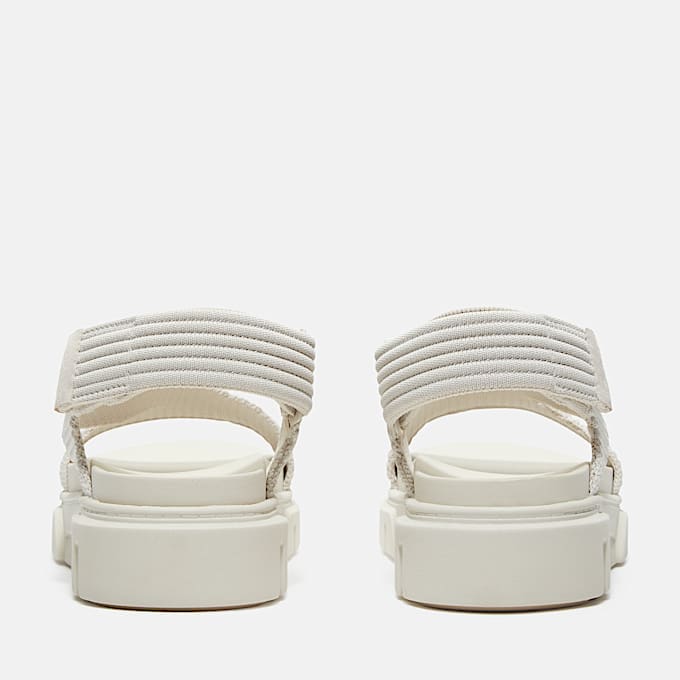 Greyfield Sandale mit Fersenriemen fr Damen in Wei TBL Wei ALT5