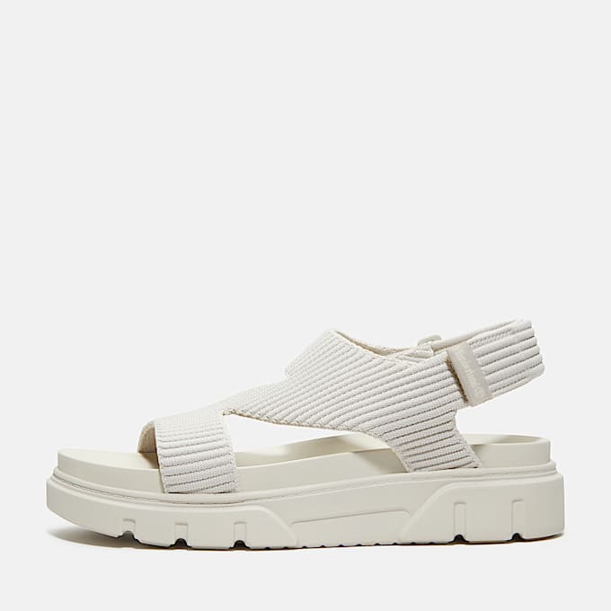 Greyfield Sandale mit Fersenriemen fr Damen in Wei TBL Wei ALT8