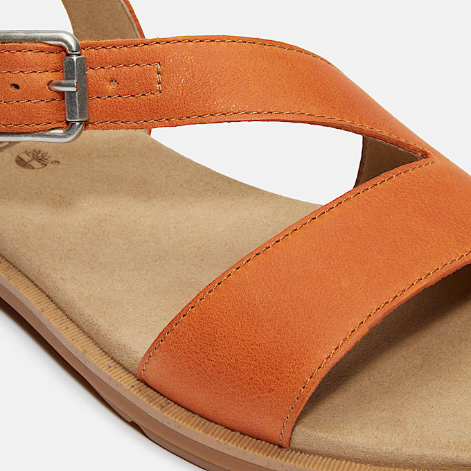 Calista Bay Backstrap Sandal for Women in Orange