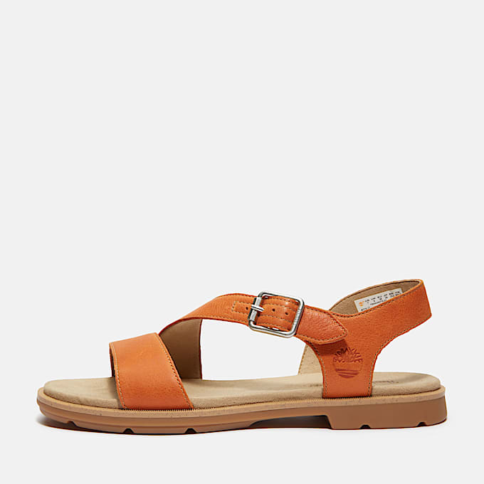 Calista Bay Backstrap Sandal for Women in Orange