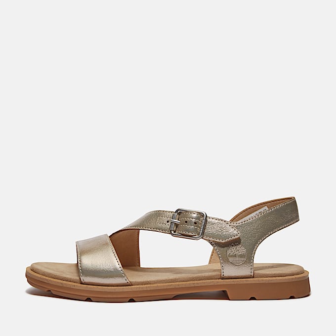 Calista Bay Sandale mit Fersenriemen fr Damen in Gelb TBL Gelb ALT8