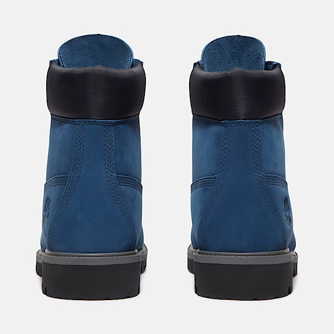 6-inch Boot imperméable Timberland® Heritage pour homme en bleu foncé