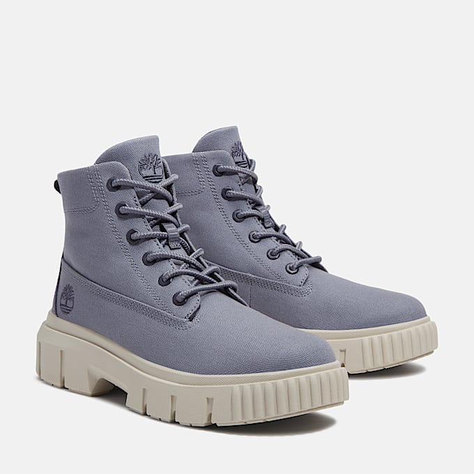 Greyfield Boot zum Schnüren für Damen in Violett