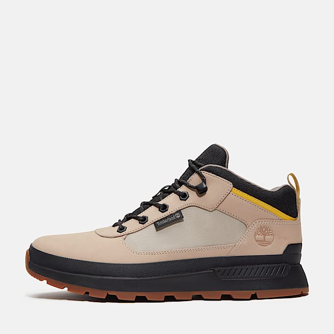 Field Trekker Lace-Up Trainer for Men in Beige
