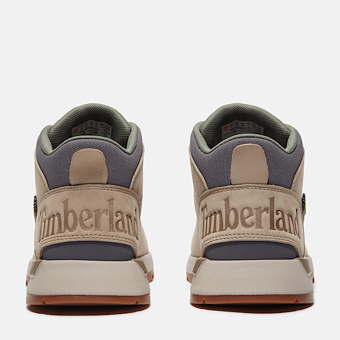 Sneaker Stringata Sprint Trekker Mid da Uomo in beige