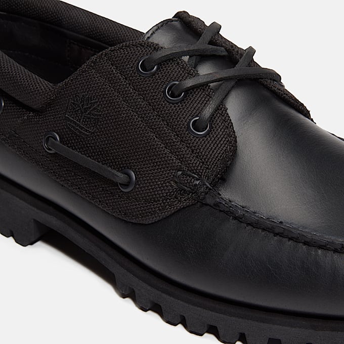 Timberland® Authentic Boat Shoe for Men in Black