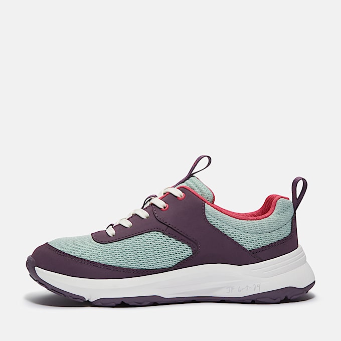 Basket basse à lacets Motion Access pour junior en violet foncé