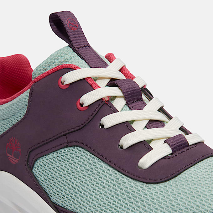 Basket basse à lacets Motion Access pour junior en violet foncé