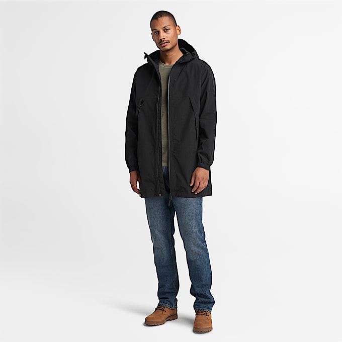 Wasserdichter Winnick Parka fr Herren in Schwarz TBL Schwarz ALT1