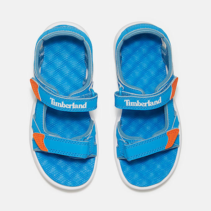 Perkins Row Sandaal met bandje aan de achterkant voor kids in blauw