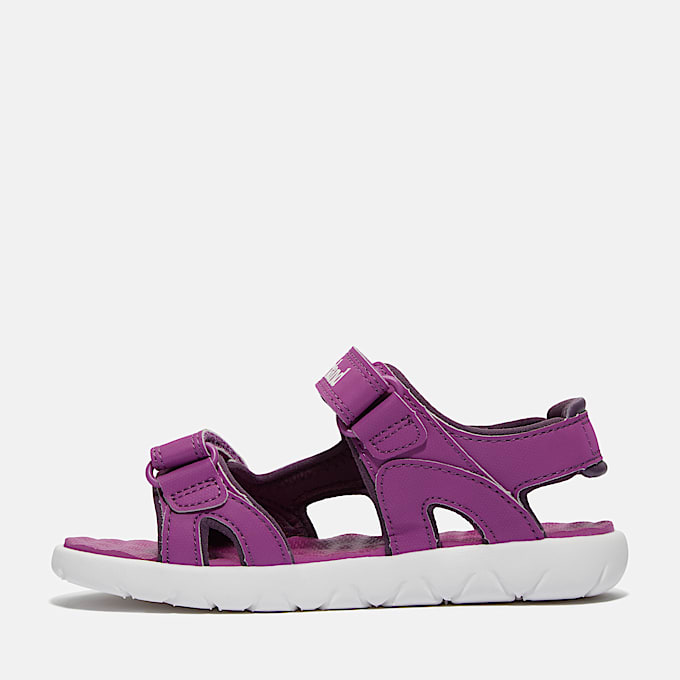 Perkins Row Sandale mit Fersenriemen fr Jugendliche in Violett TBL Violett ALT6