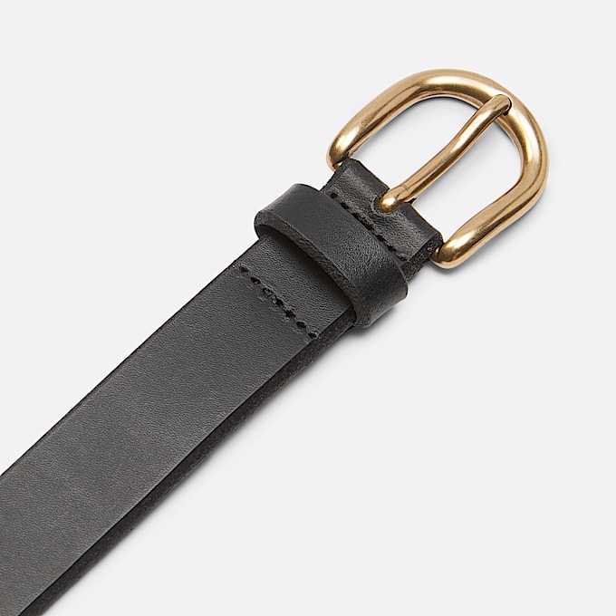Baker Island Leather Belt in Black TBL Black ALT1