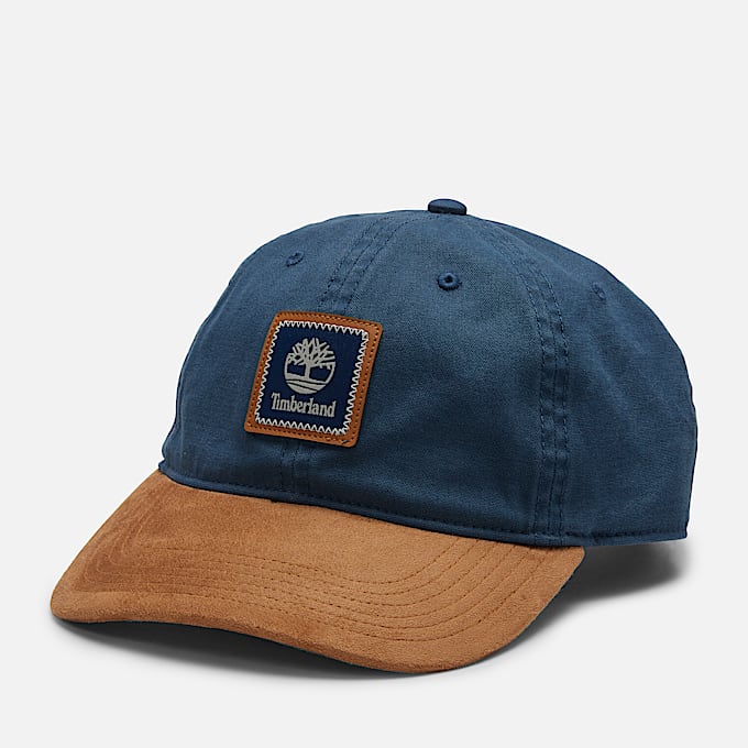 Casquette de baseball à logo Zigzag en bleu foncé - 1