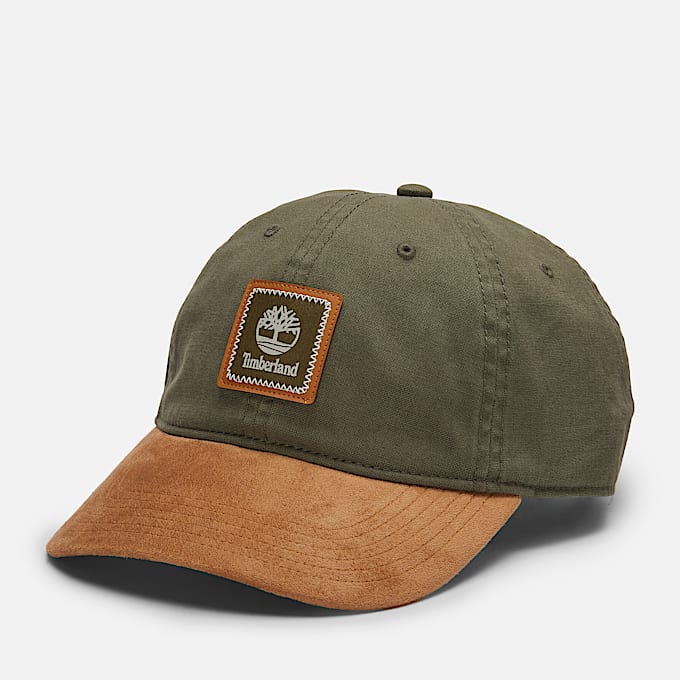 Casquette de baseball à logo Zigzag en vert - 1