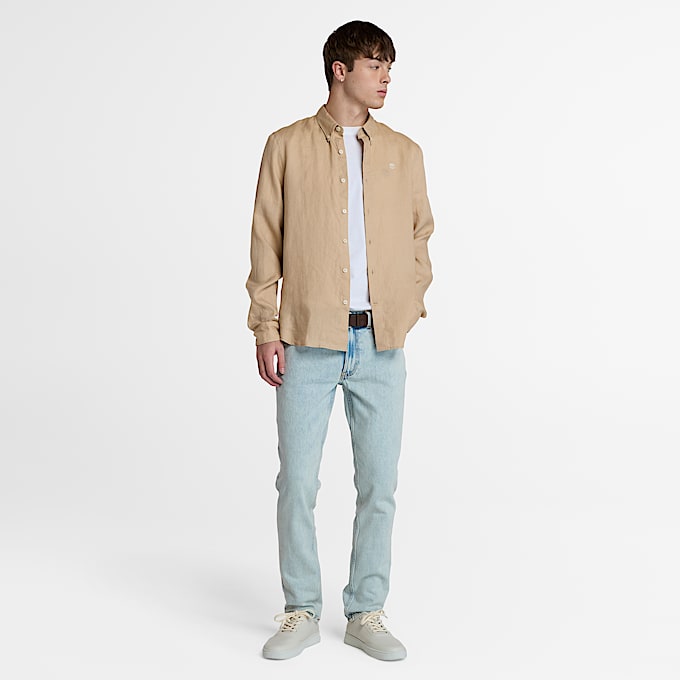 Schmal geschnittene Sandown Jeans für Herren in Grau