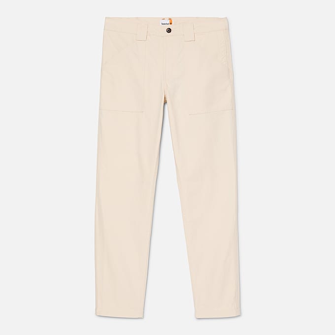 Goffstown Washed Canvas Fatigue Trouser for Men in Undyed