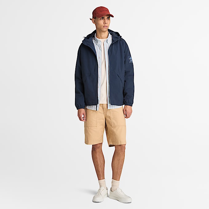 Winnick Waterproof Shell Jacket for Men in Dark Blue