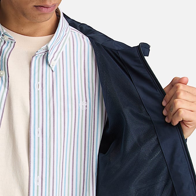Winnick Waterproof Shell Jacket for Men in Dark Blue