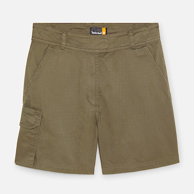 Shorts Cargo Brookline Utility da Donna in verde