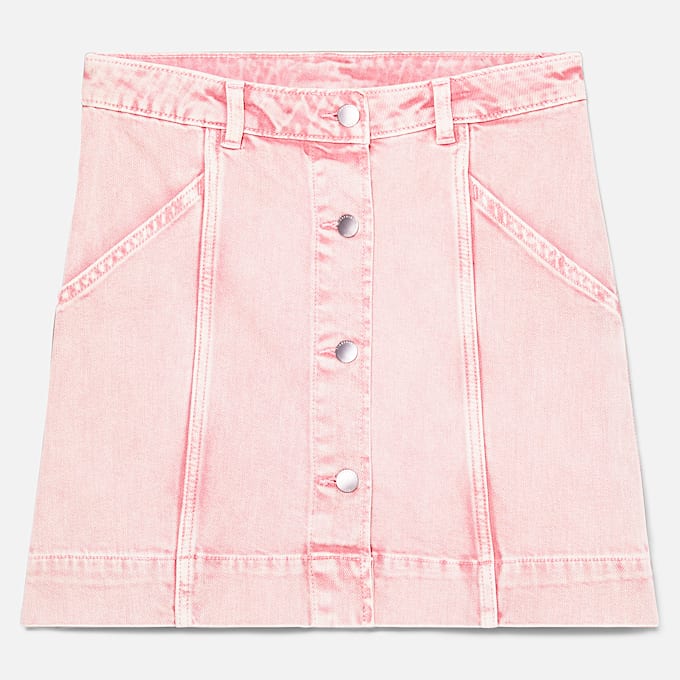 Minigonna in rosa chiaro - 1
