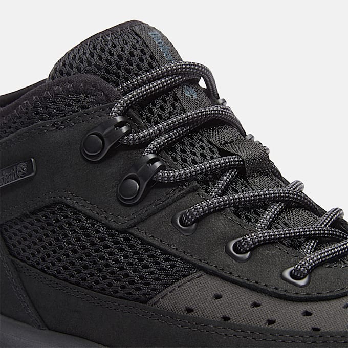 GreenStride Motion 6 Mid Trainer for Junior in Black TBL Black ALT7