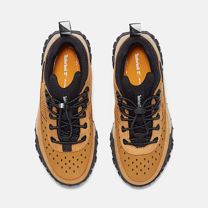 GreenStride Motion 6 Mid Bungee Trainer for Youth in Yellow TBL Yellow ALT2