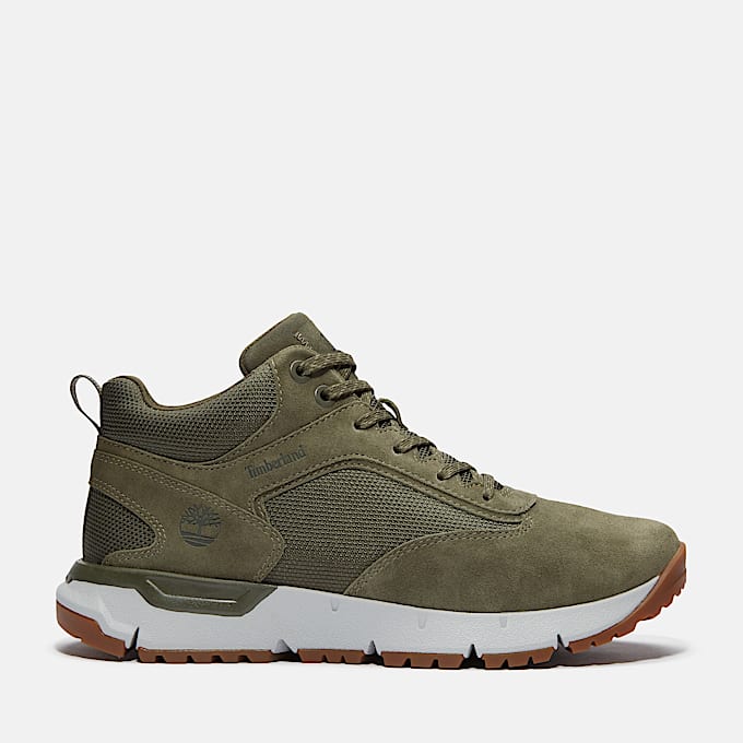 Voyager Park Halfhoge Sneaker voor heren in Donkergroen - 1
