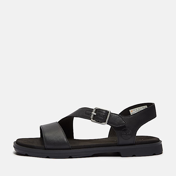 Calista Bay Backstrap Sandal for Women in Black TBL Black ALT8