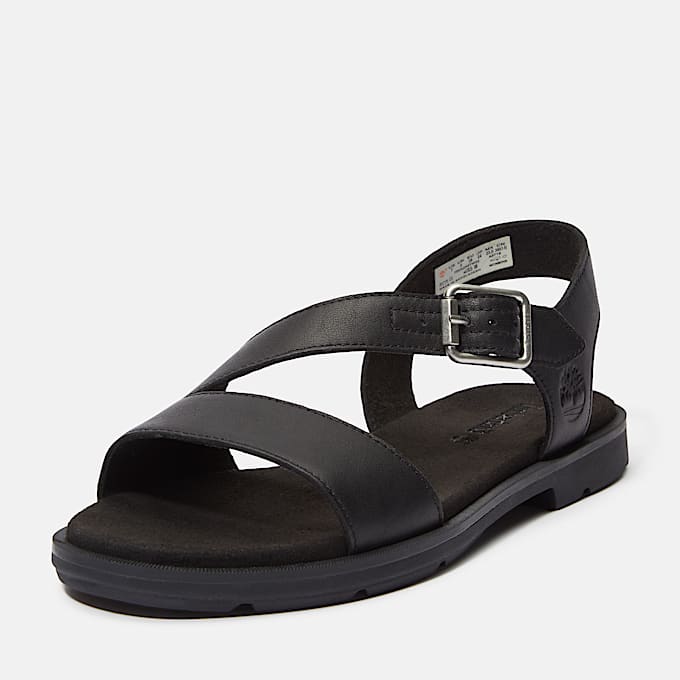 Sandalias con tira trasera Calista Bay para mujer en negro