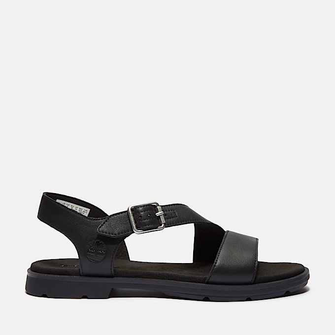 Calista Bay Backstrap Sandal for Women in Black TBL Black HERO