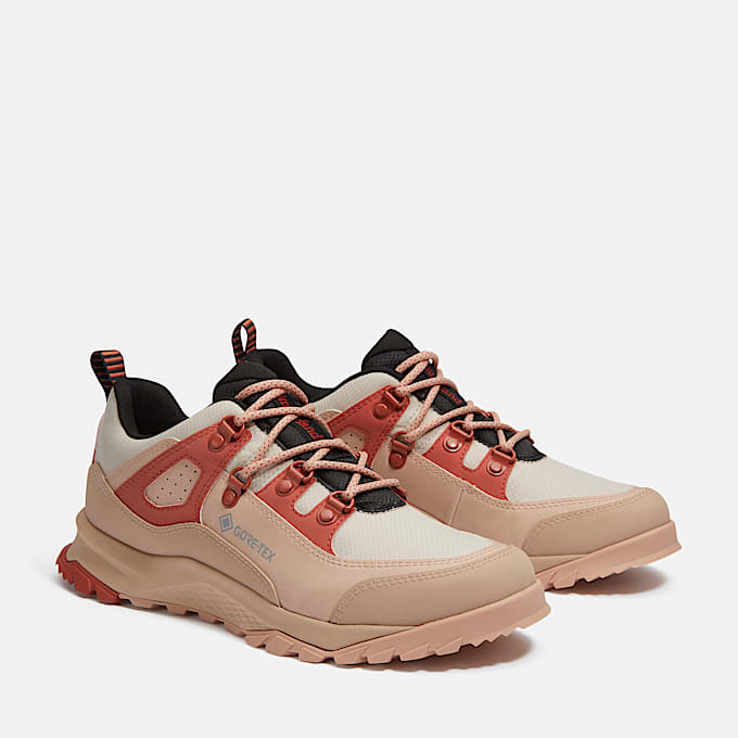 Lincoln Peak Low Lace-Up Hiking Boot for Women Red
