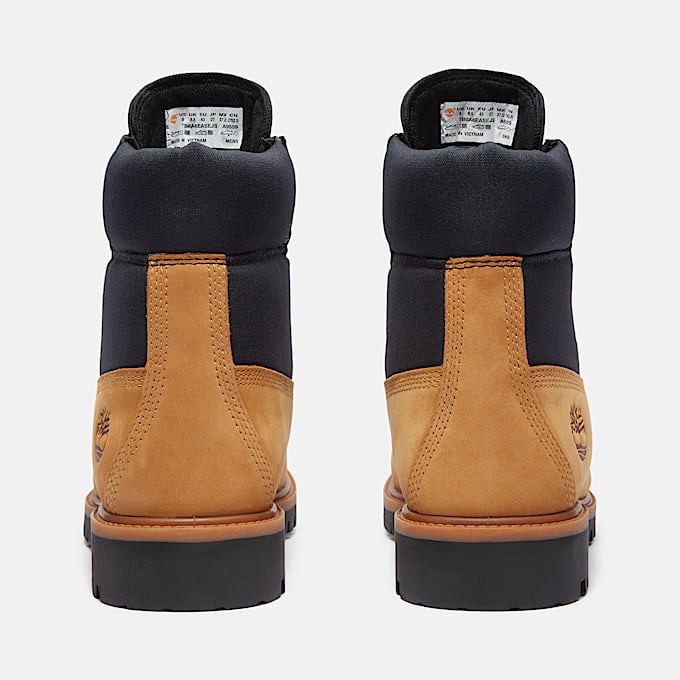 Stivale Impermeabile Timberland® Heritage 6-Inch da Uomo in giallo/colore nero