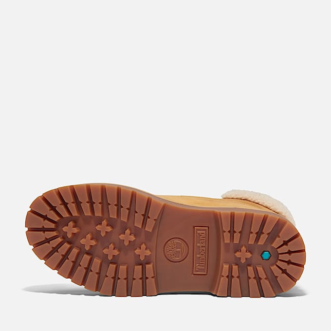 Wasserdichter Stone Street Boot mit Plateausohle und warmem Futter fr Damen in Gelb TBL Gelb ALT2