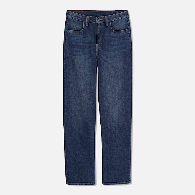 Gerade DenimHose fr Damen in Blau TBL Blau ALT10