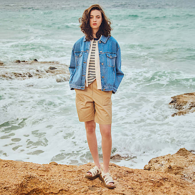 Sandalo Fisherman Clairemont Way da Donna in grigio