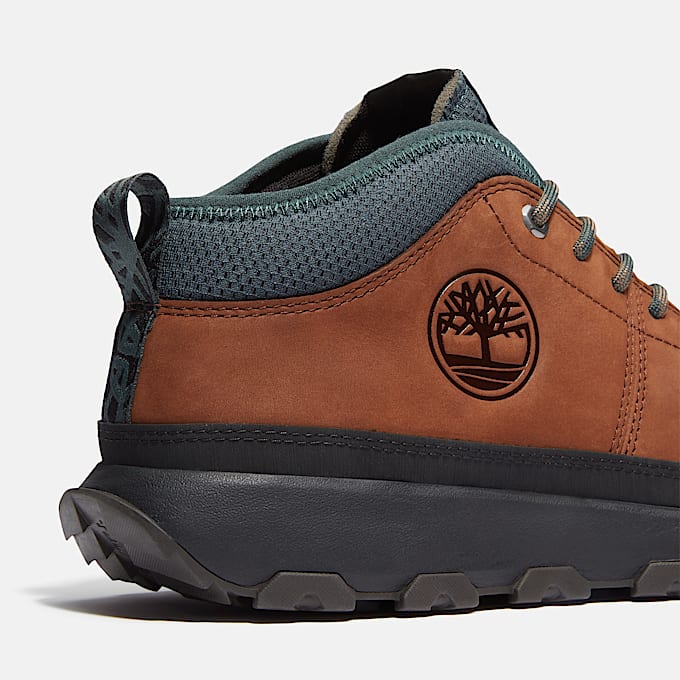 Halbhoher Winsor Trail Sneaker fr Herren in Dunkelbraun TBL Braun ALT7