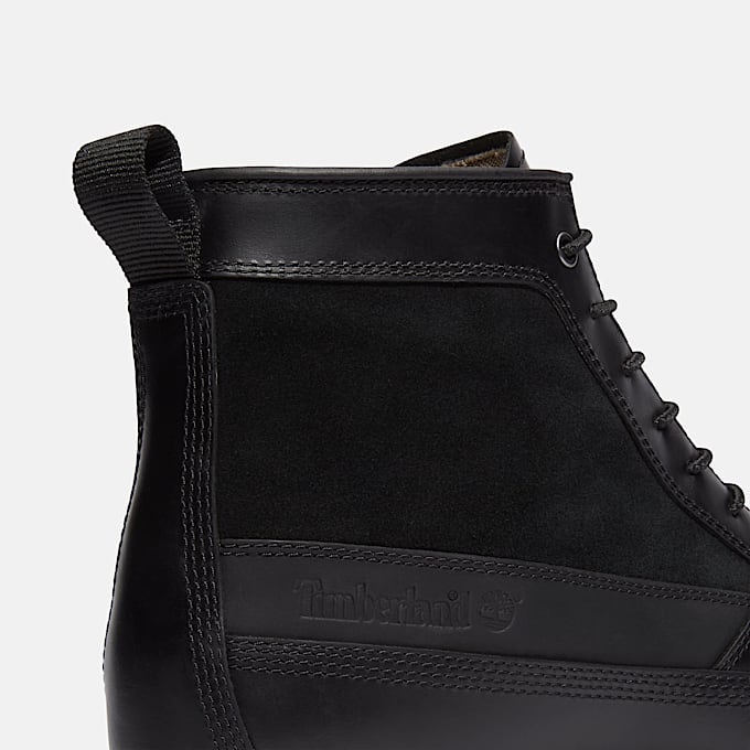 Britton Mills Waterproof Boot for Men in Black TBL Black ALT7