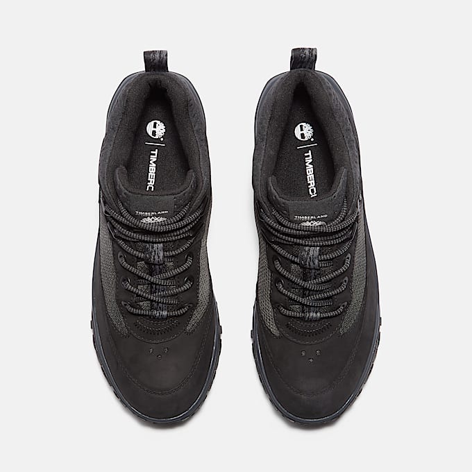 TimberCush Motion 7 Laceup Trainer for Men in Black TBL Black ALT2