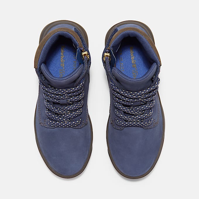 Seneca Bay Zip  Lace Trainer fr barn i mrkbl TBL Bl ALT2