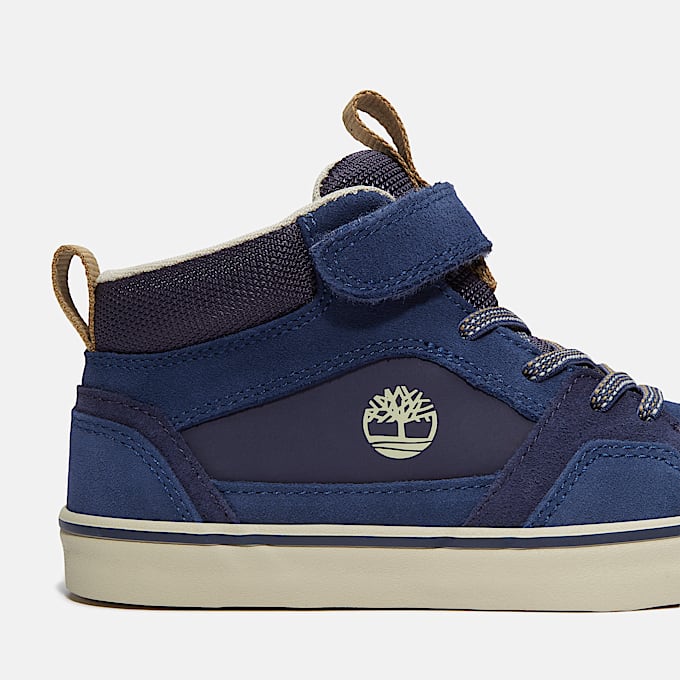 Stone Jump Mid Trainer for Youth in Dark Blue TBL Blue ALT7