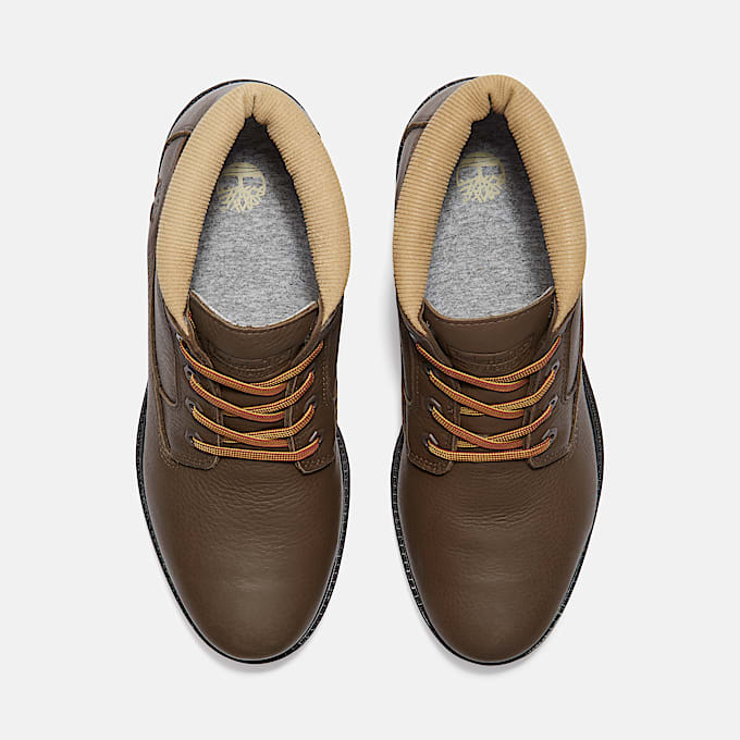 Timberland Premium Waterproof Chukka Boot fr herr i mrkbrun TBL Brun ALT2