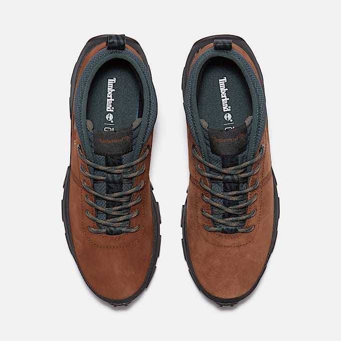 Halbhoher Winsor Trail Sneaker fr Herren in Dunkelbraun TBL Braun ALT2