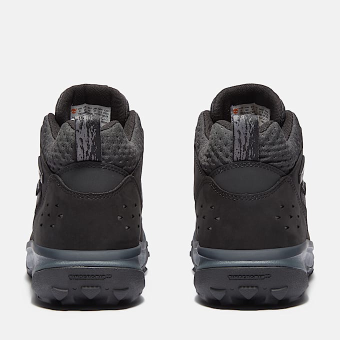 TimberCush Motion 7 Laceup Trainer for Men in Black TBL Black ALT5