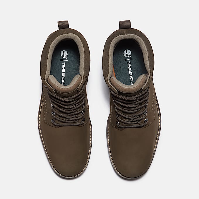 Botas impermeables Britton Road para hombre en marrón oscuro